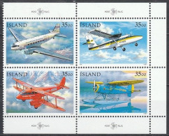 Iceland      .       Yvert    .    817/820    .     **      .      MNH - Neufs