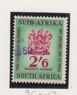 Zuid-Afrika Fiskale Zegel(revenue) Cat. J Barefoot: Revenue JAAR 1958 Nr . 95 - Autres & Non Classés