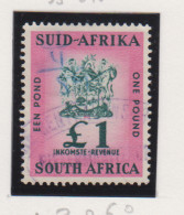 Zuid-Afrika Fiskale Zegel(revenue) Cat. J Barefoot: Revenue JAAR 1958 Nr .102 - Altri & Non Classificati