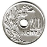 GRECE / 20 LEPTA  1969 / ETAT SUPERBE / ALU - Grèce