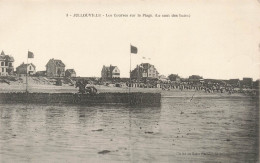 FRANCE - Jullouville - Les Courses Sur La Plage - Carte Postale Ancienne - Avranches