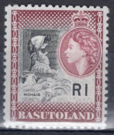 Basutoland 1961 Queen Elizabeth II, Local Motifs In Mounted Mint - 1933-1964 Colonie Britannique