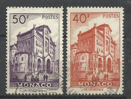 Monaco  N° 313B  Et 313C    Oblitérés  B/TB       Voir Scans  Soldé    ! ! ! - Used Stamps