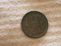 Münze Münzen Umlaufmünze Belgien 50 Centimes 1952 Belgie - 50 Centimes