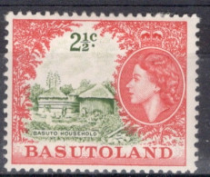 Basutoland 1964 Queen Elizabeth II, Local Motifs In Mounted Mint - 1933-1964 Kronenkolonie