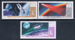 Soviet Union 1967 Mi# 3336-3338 ** MNH - National Cosmonauts' Day / Space - Russie & URSS