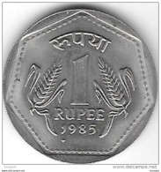 *india 1 Rupee 1985 B  Km 79.1   Unc - Inde