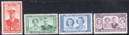 Basutoland 1947 Royal Visit Queen Elizabeth II, In Mounted Mint - 1933-1964 Colonia Británica