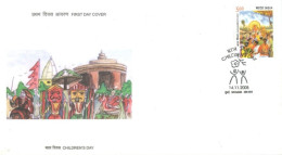 INDIA - 2005 - FDC STAMP OF CHILDREN'S DAY. - Covers & Documents