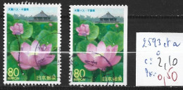 JAPON 2593-93a Oblitéré Côte 2.10 € - Used Stamps