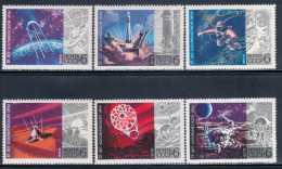 Soviet Union 1972 Mi# 4042-4047 ** MNH - 15 Years Of Space Era - Rusland En USSR