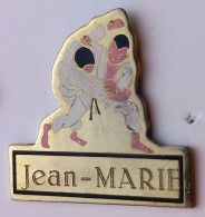 PP75 Pin's Judo JEAN MARIE (état Moyen)  Achat Immédiat - Judo