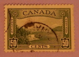 CANADA YT 200 OBLITERE "PORT DE VANCOUVER" ANNÉE 1938 - Oblitérés