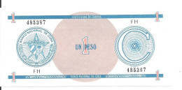 CUBA  1 PESO ND UNC P FX11 - Kuba