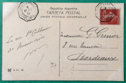 France, Divers Sur CPA, TDA BUENOS AYRES à BORDEAUX 9.5.1911 - (B2296) - Posta Marittima