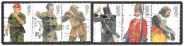 2007 Army Uniforms Used Set HRD2-C - Used Stamps