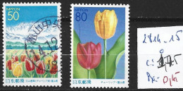 JAPON 2814-15 Oblitérés Côte 1.75 € - Used Stamps