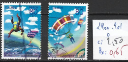 JAPON 2900-01 Oblitéré Côte 2.50 € - Used Stamps