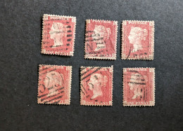 Grande Bretagne Oblitérés N YT 26 Pl 199,200,01,02,03,04 - Used Stamps