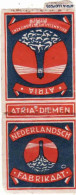 Dutch Matchbox Label, Diemen - North Holland, ATRIA, Reclame Lucifers Fabrieken, Holland, Netherlands - Boites D'allumettes - Etiquettes