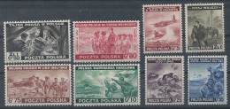 Poland Stamps MNH ZC 338 I-O: Editions Of The Government In Exile Polish Armed Forces - Londoner Regierung (Exil)