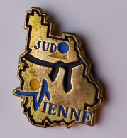 PP98 Pin's Judo Département Vienne à Archigny Achat Immédiat - Judo