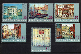 1972 - Romania 2713/18 Salvate Venezia - Arte    ----- - Used Stamps