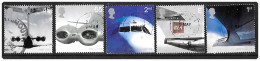 2002 Airliners Used Set HRD2-C - Used Stamps