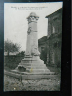 MALAVILLE     PRES CHATEAUNEUF SUR CHARENTE                    LE MONUMENT AUX MORTS  1914-1918 - Chateauneuf Sur Charente