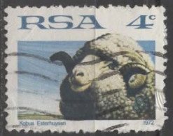 AFRIQUE DU SUD N° 337E O Y&T 1972 Mouton (Merinos) - Gebruikt