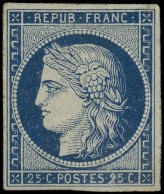* EMISSION DE 1849 - 4a   25c. Bleu Foncé, TB. C - 1849-1850 Ceres