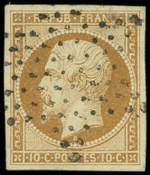PRESIDENCE - 9    10c. Bistre-jaune, Obl. ETOILE, TB/TTB. C - 1852 Luigi-Napoleone