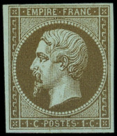 ** EMPIRE NON DENTELE - 11c   1c. MORDORE, TB - 1853-1860 Napoléon III.