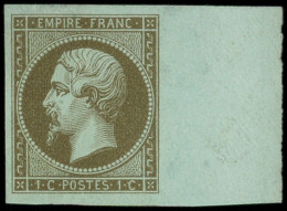 * EMPIRE NON DENTELE - 11c   1c. MORDORE, Bdf, Inf. Ch., TB - 1853-1860 Napoleon III