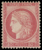 * CERES DENTELE - 57   80c. Rose, TB - 1871-1875 Ceres