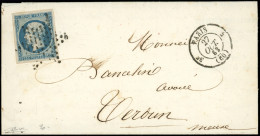 Let LETTRES DE PARIS - N°10 Obl. ETOILE S. LAC, Càd 3e PARIS 3 27/10/53, Ind. 15, TB - 1849-1876: Classic Period