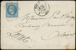 Let LETTRES DE PARIS - N°29B Obl. Etoile PLEINE S. Env., Càd T1375 Accidentel 4 PARIS 4 29/8/70, TTB - 1849-1876: Periodo Classico