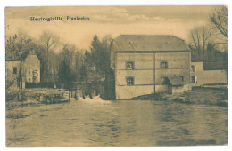 FR 8 - 13804 HEUTREGIVILLE, Water Mill - Old Postcard, CENSOR - Used - 1916 - Water Mills