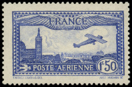 ** POSTE AERIENNE - 6b  Vue De Marseille, 1f.50 Outremer Vif, TB. Br - 1927-1959 Ungebraucht