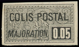 ** COLIS POSTAUX  (N° Et Cote Maury) - 18b  Majoration, 0,05 Noir, Impression RECTO-VERSO, TB. Yvert N°23 - Mint/Hinged