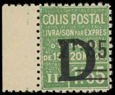 ** COLIS POSTAUX  (N° Et Cote Maury) - 128  2f35 Sur 1f65 Vert, Bdf, TB, Yvert N°141 - Mint/Hinged