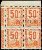 ** COLIS POSTAUX  (N° Et Cote Maury) - Timbres Pour Petits Colis 37af : 50f. Orange, BLOC De 4 Cdf Avec Cachets SPECIMEN - Sonstige & Ohne Zuordnung