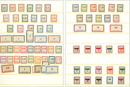 * Spécialités Diverses - FICTIFS Collection De Poste Et Taxe De 1932 à 1976, TB - Phantomausgaben