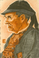 CPSM - Illustrateur Georges GEO-GOURRIER - Visages Bretons N° 1 Pays Bigouden*** 2 Scans - Fourrier, G.