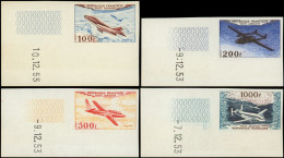 ** NON DENTELES - PA 30/33 Avions Divers, La Série CD 7-10/12/53, TB - Non Classés