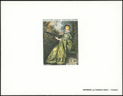EPREUVES DE LUXE - 1765   Watteau, TB - Luxusentwürfe
