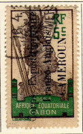 Cameroun - (1915)  -  Timbre Du Gabon 5 C.  Surcharge - Oblitere - Oblitérés