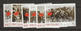 2008 MNH New Zealand Mi 2490-95 Postfris** - Ungebraucht