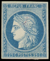 * Colonies Générales - 23   25c. Bleu, Forte Ch., TB - Altri & Non Classificati