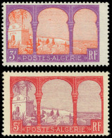 * ALGERIE 55a Et 56b : 3f. Et 5f. De 1926, 5e ARBRE, TB - Other & Unclassified